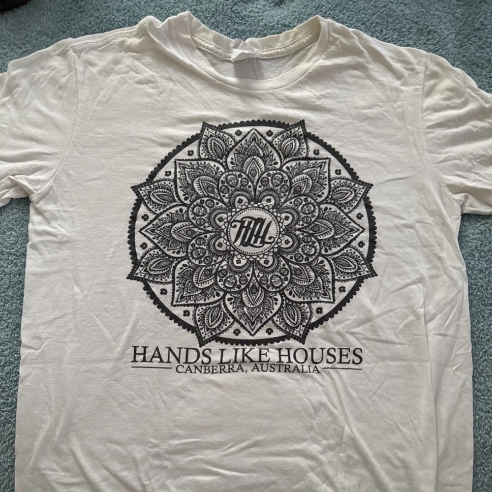 Hands Like Houses T-Shirt with Mandala Design